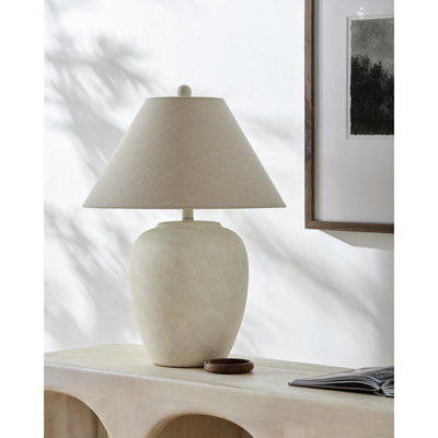 Lampe de table en céramique Mandilyn