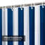 Rideau de douche mural avec 12 crochets-129036928