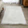 Enrica Soft Fluffy White Area Rug