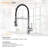 FLG Pull Down Kitchen Faucet-63292481