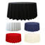4 pièces / paquet de nappes rondes de couleur unie en polyester de 120 pouces de couleur unie, disponibles en plusieurs couleurs, parfaites pour la décoration de mariage, la décoration intérieure et la conférence, cet accessoire de cuisine durable es-615113017