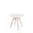 Lotasha Round Solid Wood Base Dining Table-1195509300