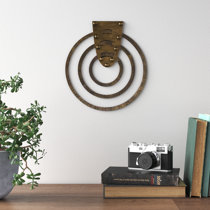 Wayfair  Abstract & Geometric Brass Wall Accents You'll Love in 2023