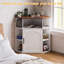 Armoire de rangement d'angle 33 "avec station de charge-132295543