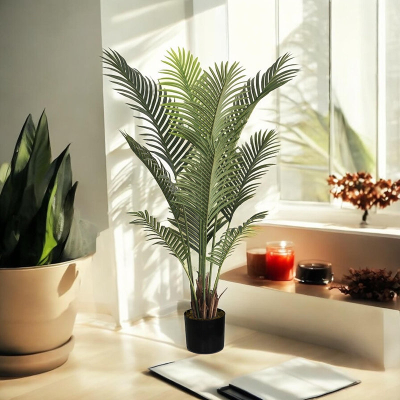 130cm Faux Palm Tree in Pot