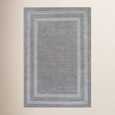 Pierson Medium Gray Hand-Tufted Rug