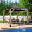 10 pi. L 10 pi. D Pavillon de jardin en bois-93818301