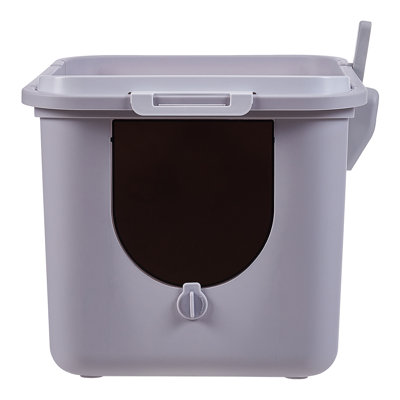 Litter Box with Built-in Scoop