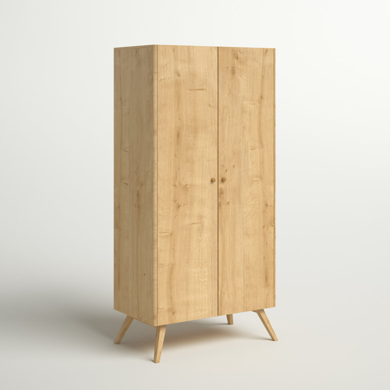 Horta 2 Door Wardrobe, Oak