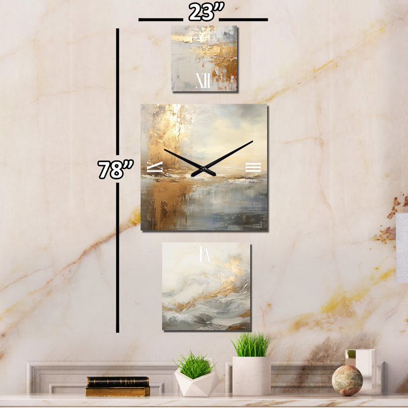 Jhalia Metal Wall Clock