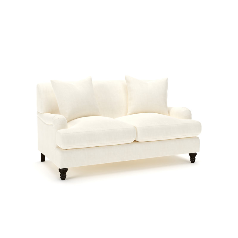 Walters 59'' Loveseat, Conversation Pearl Basketweave