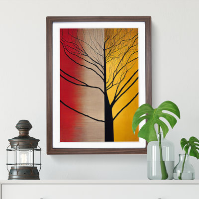 Abstract Tree Painting No.3 - Wall Art