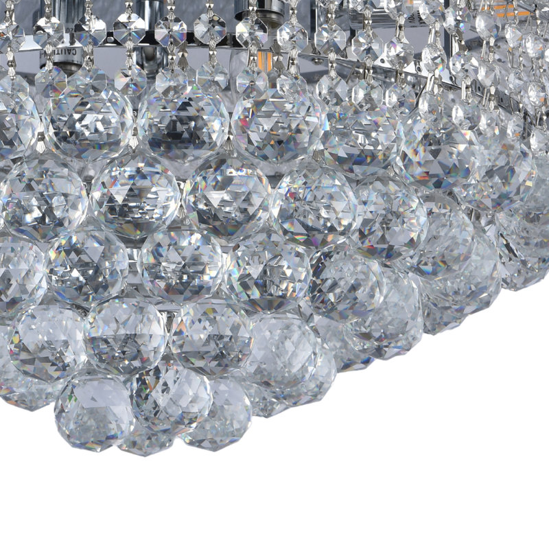 Mckie Flush Mount, Chrome