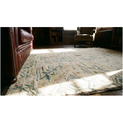 Tapis à poils bouclés Antique American