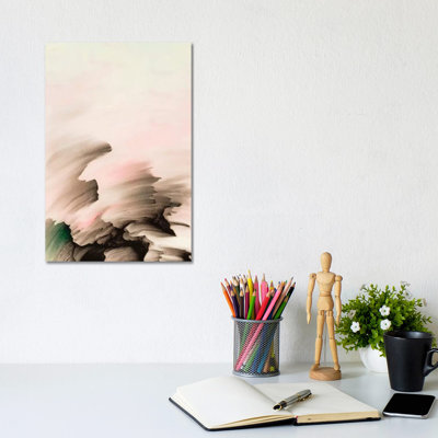 Abstract Textured Painting I 1 Piece Wrapped Canvas Painting