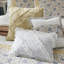 Très grand / très grand couvre-lit, en microfibre jaune, 6 pièces, avec coussins tendance, collection de courtepointe en mélange de coton, très grand-128685161-128685160