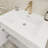 23.6" Wall-Mounted Single Bathroom Vanity Set-70381346