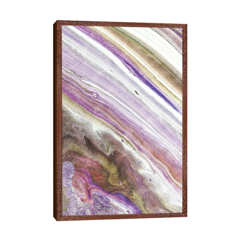 Atmospheric Conclusions I by Marcus Prime - Painting on Canvas, 66.04cm H x 45.72cm W x 3.81cm D, Classic Brown Wood Framed