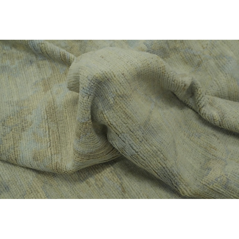 Tapis à motif floral Oushak 9 x 12