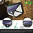 Johnsen 100LED Solar Powered Outdoor Security Lights Outdoor Wall Lights With Motion Sensor for Garage