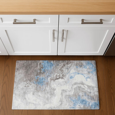 Tapis abstrait lavable à la machine Premium Premium AMF1841