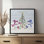 «O Christmas Tree Snowmen» par Robin-Lee Vieira, reproduction d'art