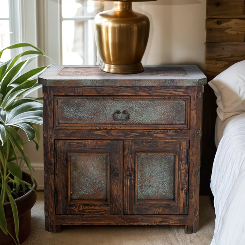 Table de chevet Verdigris