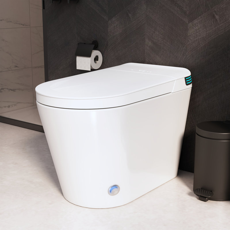 Built-In Tank 900G MAP Smart Bidet Toilet, Auto Flush, Heated Seat, Multi Cleaning, LED Display