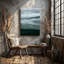Toile, "Un paysage serein enveloppé de brouillard épais", art mural Rolling Hills-1041346988