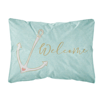  Coussin décoratif intérieur / extérieur Anchor Welcome