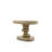 Jahmaal Curved Glossy Pedestal Side Table-1850944285