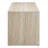 Mirella 53.5” Faux Travertine Bench In Travertine-101181390