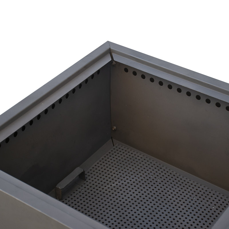 Square Steel Wood Burning Smokeless Fire Pit