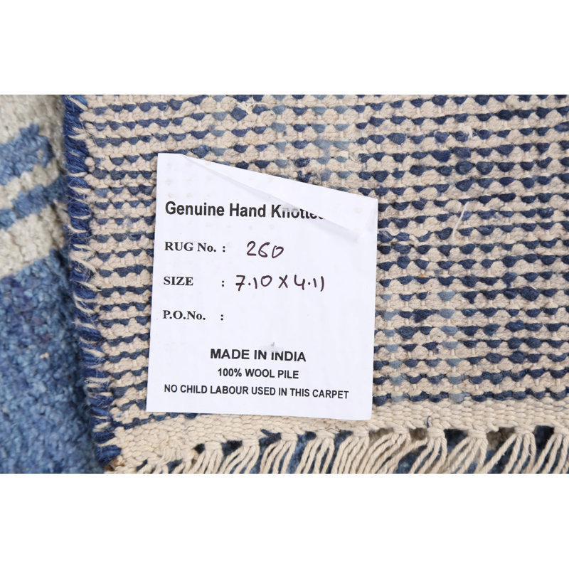 One-of-a-Kind 4'11" X 7'10" New Age Area Rug in