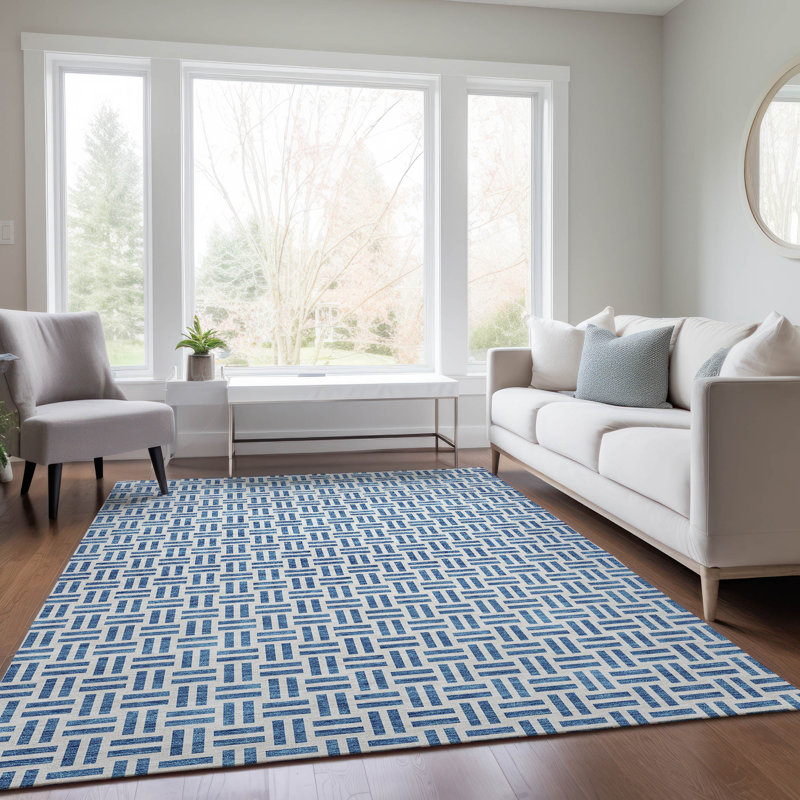 Aquaisha Geometric Indoor Rug, Rectangle 2'6" x 3'10"