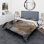 Abstract Golden And Pink Infinity Rivers IV - Abstract Shapes Duvet Cover Set