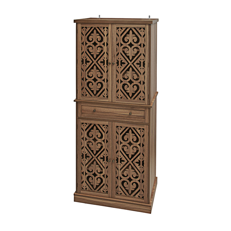 Armoire 4 portes avec 1 tiroir