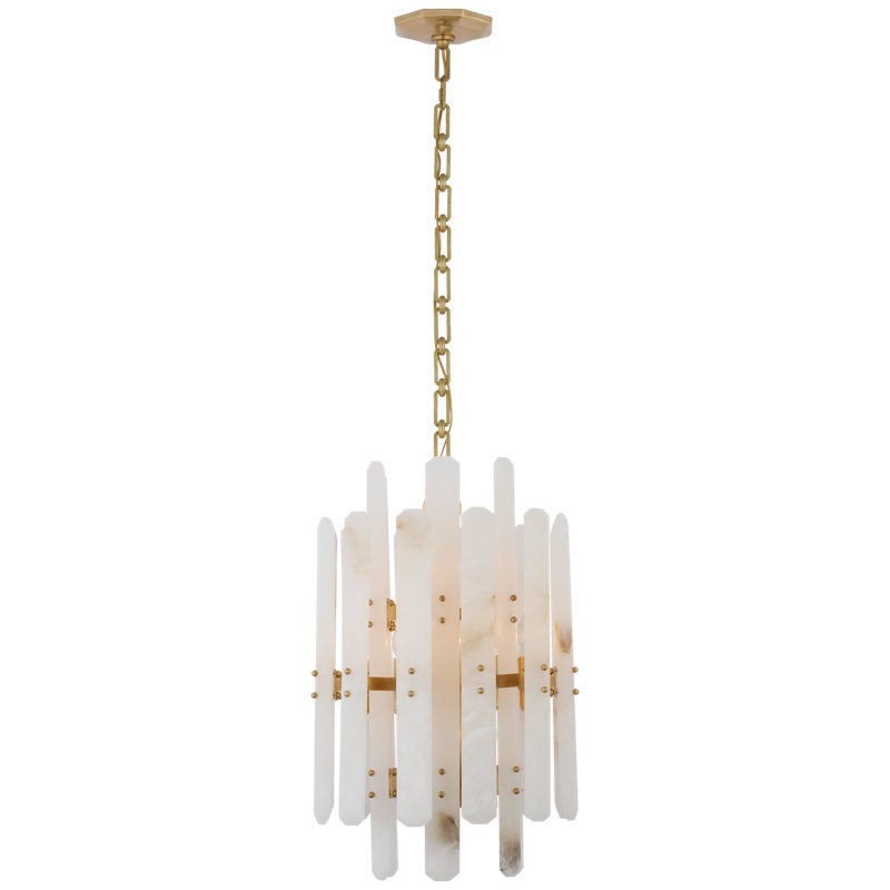 Bonnington 12 - Light Chandelier, Hand-Rubbed Antique Brass