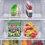 Bacs de rangement empilables Sorbus - Rangement transparent pour la cuisine, le réfrigérateur et la salle de bain - Paquet de 4