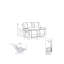 Causeuse inclinable Modern-1509654940