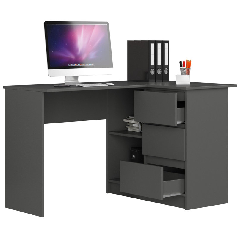 Simeonka L-Shaped Desk