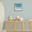 «Beachy Tone Abstraction», art mural encadré flottant par Filippo Ioco-1418584801-1418584804