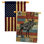 Drapeau d'extérieur 40 po x 28 po en polyester 2 faces Outdoor Life Is Best