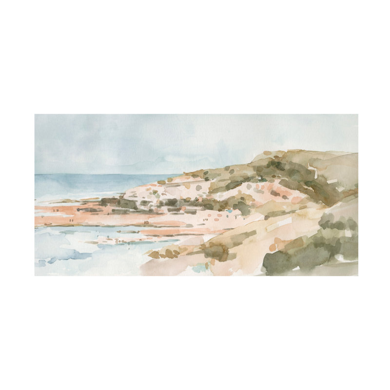 «Emma Neutral Seaside II» par Emma Caroline, H 10 po x l 19 po x P 2 po