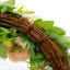 Handcrafted Faux Peony Polyester 38cm Wreath-7310100