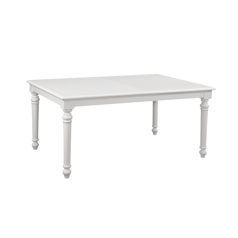 Jerseyville Extendable Mahogany Solid Wood Base Dining Table