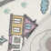 Vishvanath Kids Nursery Short Pile Street Design Pastel Power Loom Grey/Blue/White Rug