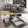 Nikitas U shaped Modular Sectional Sofa with Reversible Chaise