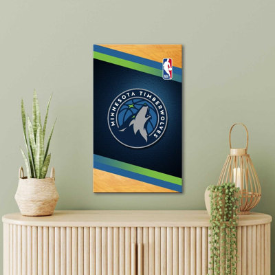 Minnesota Timberwolves NBA Canvas Wall Art – Officially Licensed Basketball Team Print – Ready to Hang