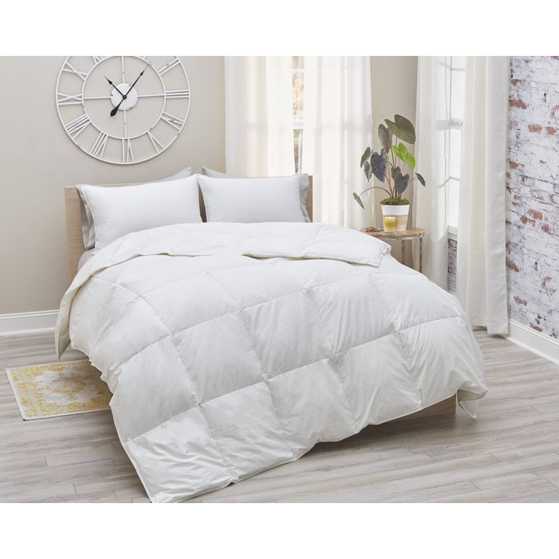 Luxury Goose Down Comforter – Summer Weight - Lightweight, KIng